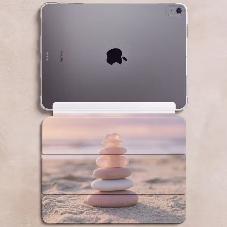 iPad hoes - Stenen - Zand - Roze — 6