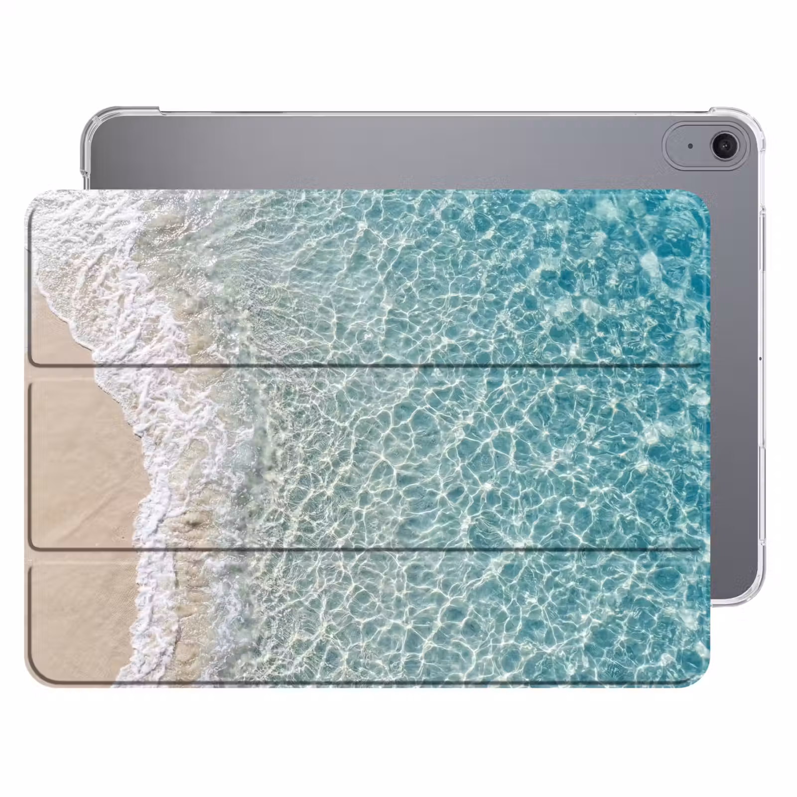 iPad hoes - Kust - Zand - Blauw — 1