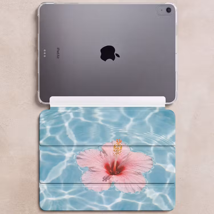 iPad hoes - Hibiscus - Water - Roze — 6