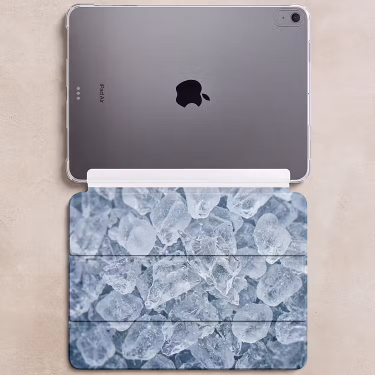 iPad hoes - Ijsblokjes - Water - Blauw — 6