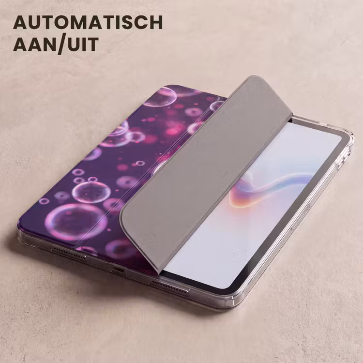 iPad hoes - Paars - Bubbels - Schuim — 5