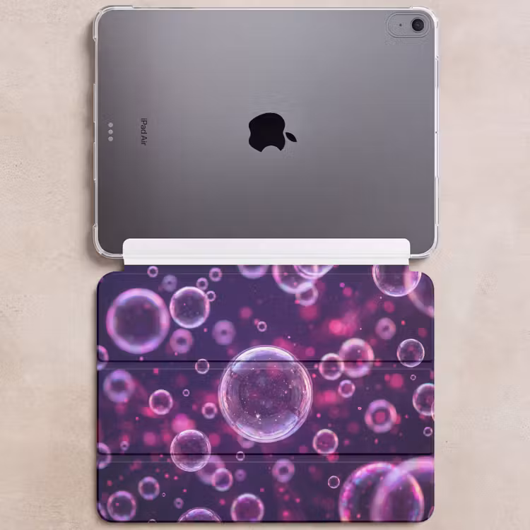 iPad hoes - Paars - Bubbels - Schuim — 6