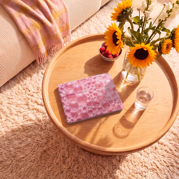 iPad hoes - Roze - Schuim - Bubbels — 2