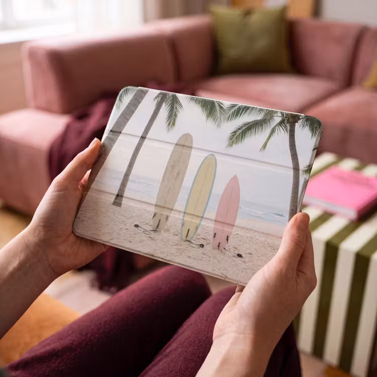 iPad hoes - Surfboard - Palmbomen - Kleurrijk — 4