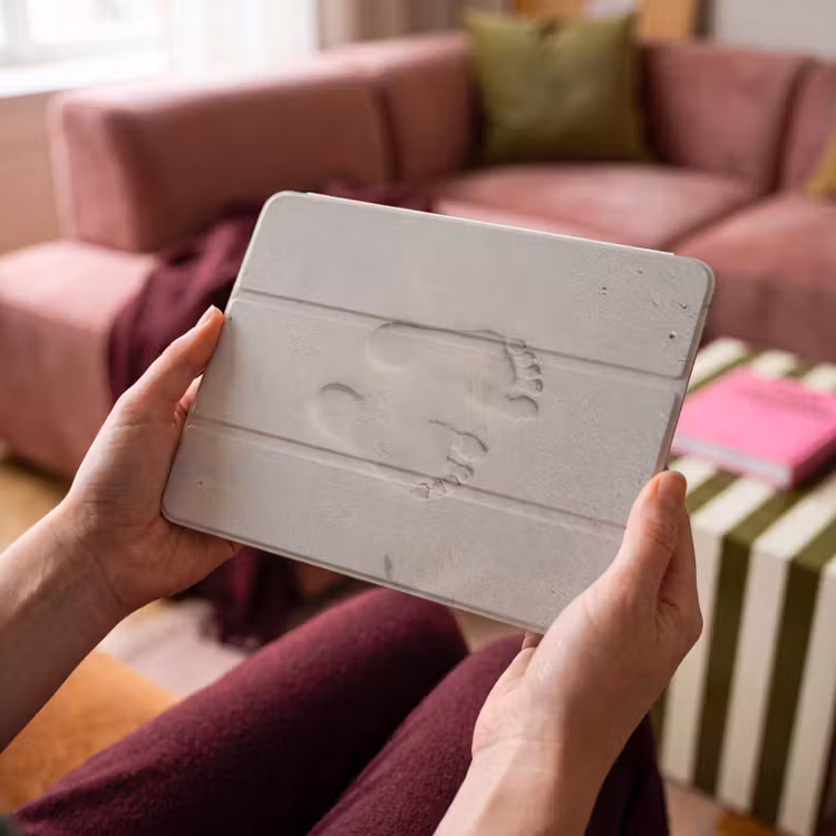 iPad hoes - Voeten - Afdrukken - Zand — 4