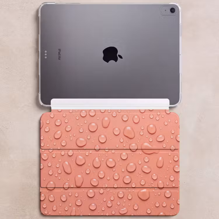 iPad hoes - Water - Druppels - Roze — 6