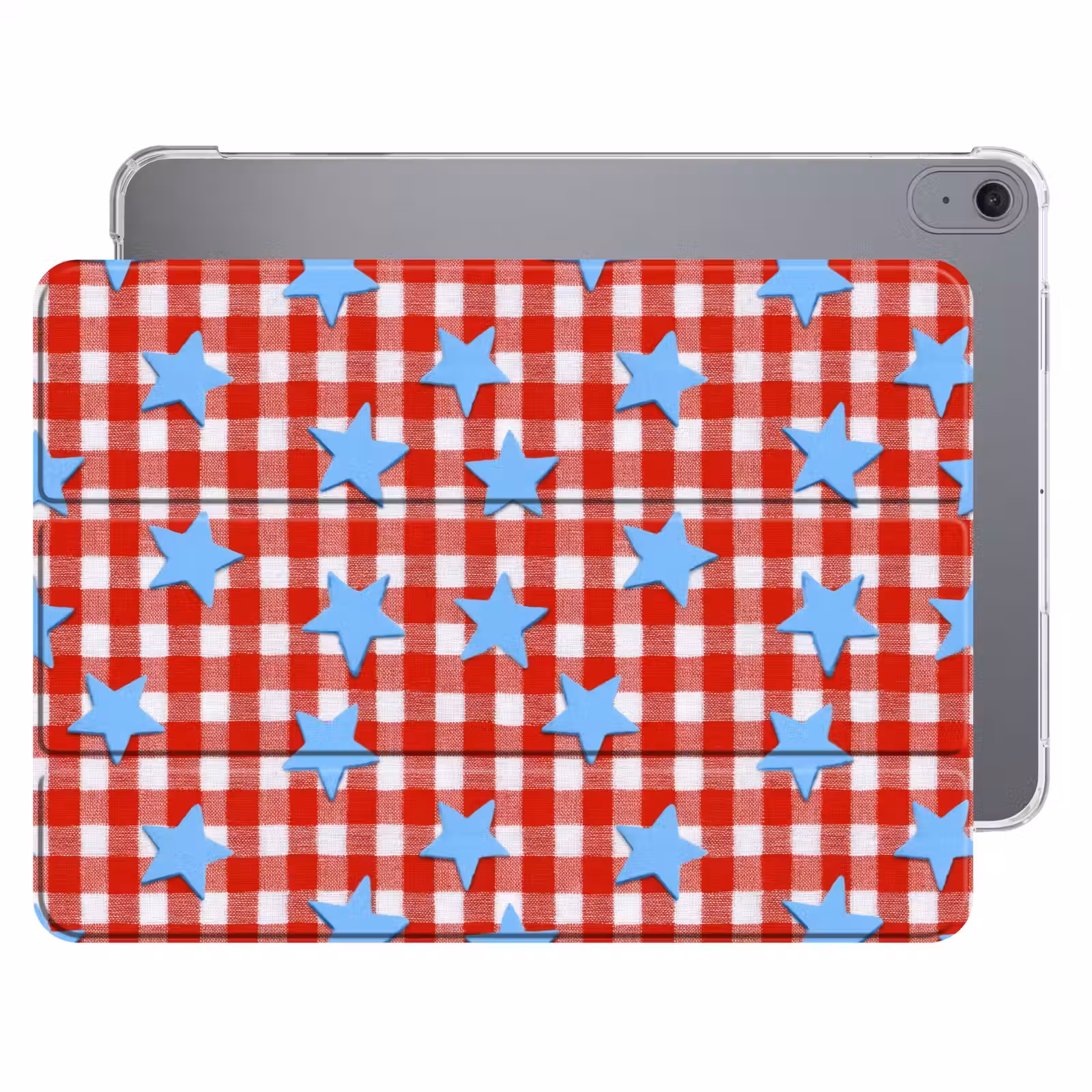 iPad hoes - Ruit - Sterren - Rood — 1