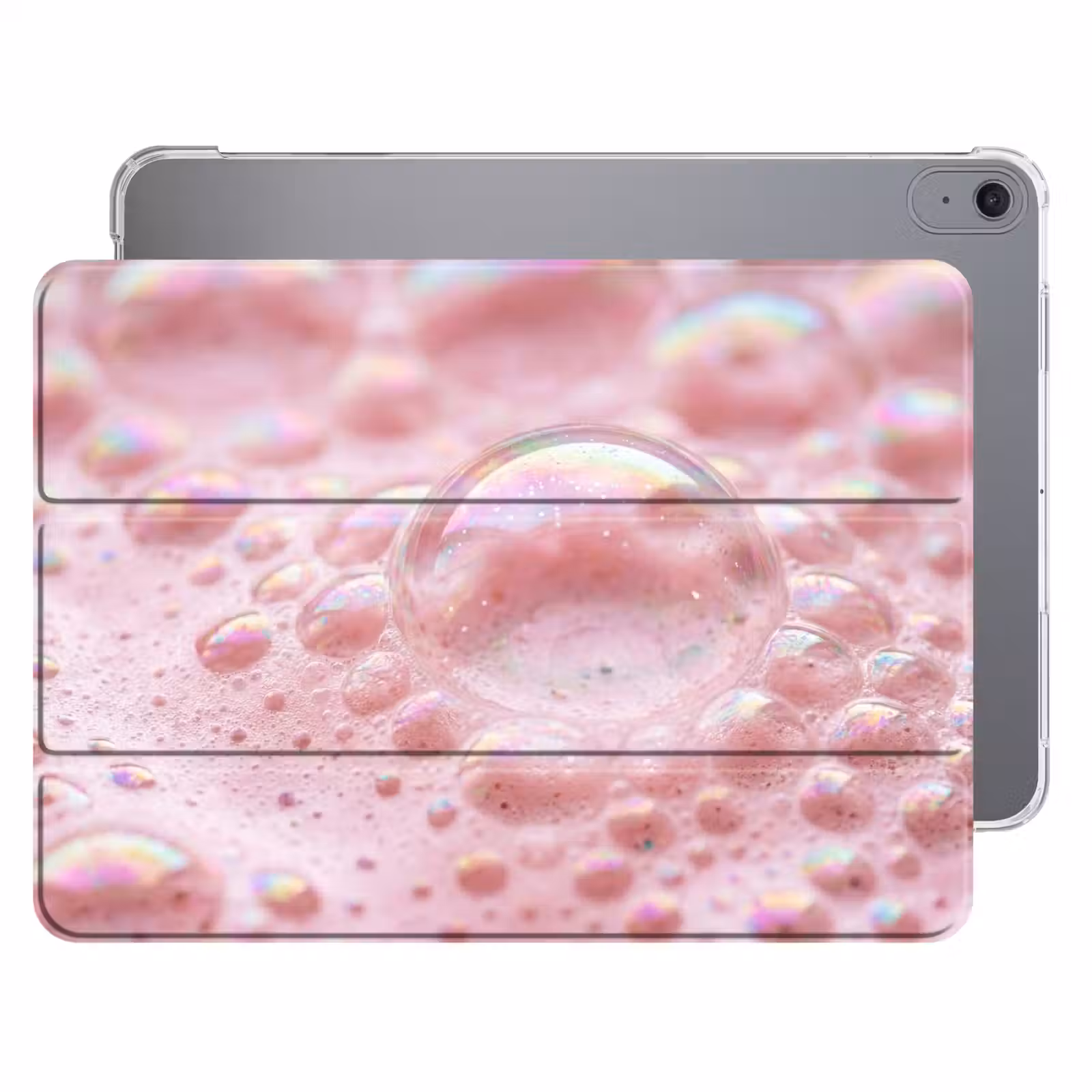 iPad hoes - Schuim - Structuur - Roze — 1
