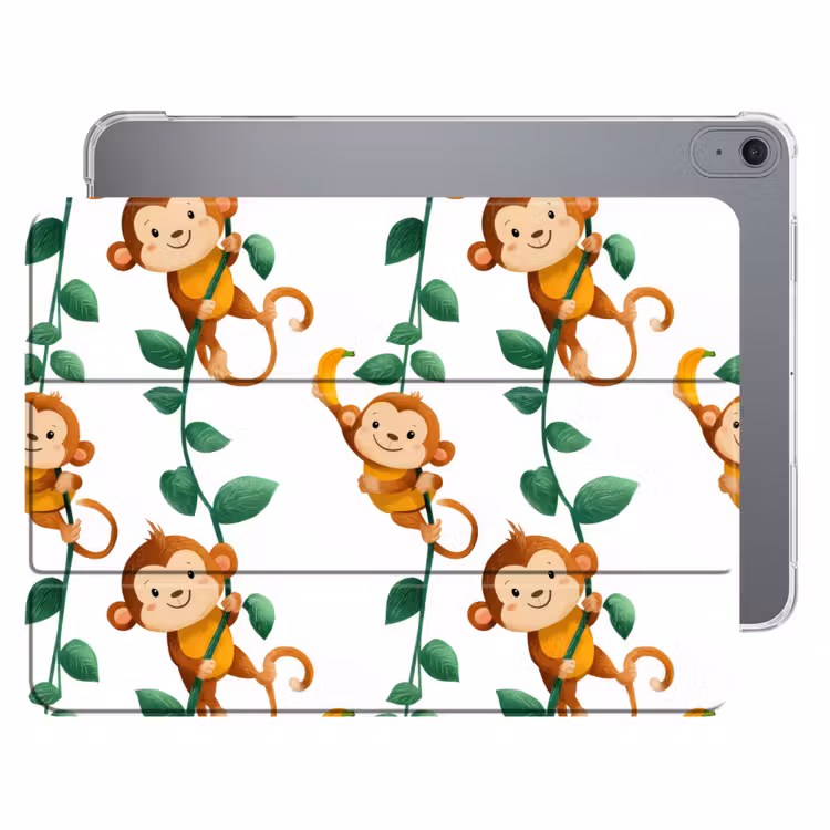 iPad hoes - Apen - Lianen - Kleurrijk — 1