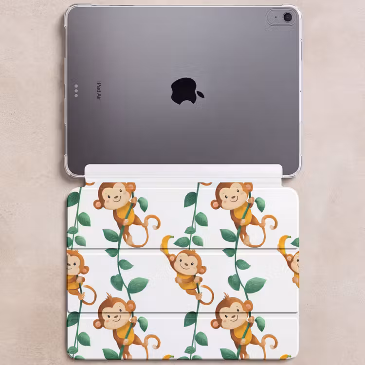 iPad hoes - Apen - Lianen - Kleurrijk — 6