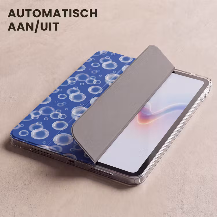 iPad hoes - Bubbels - Patroon - Blauw — 5