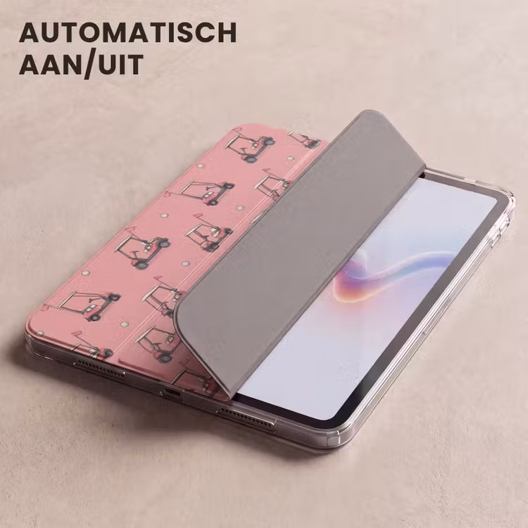 iPad hoes - Golfkar - Retro - Roze — 5