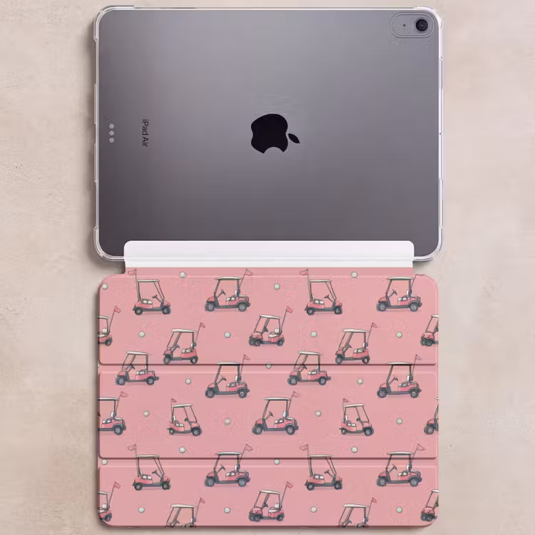 iPad hoes - Golfkar - Retro - Roze — 6
