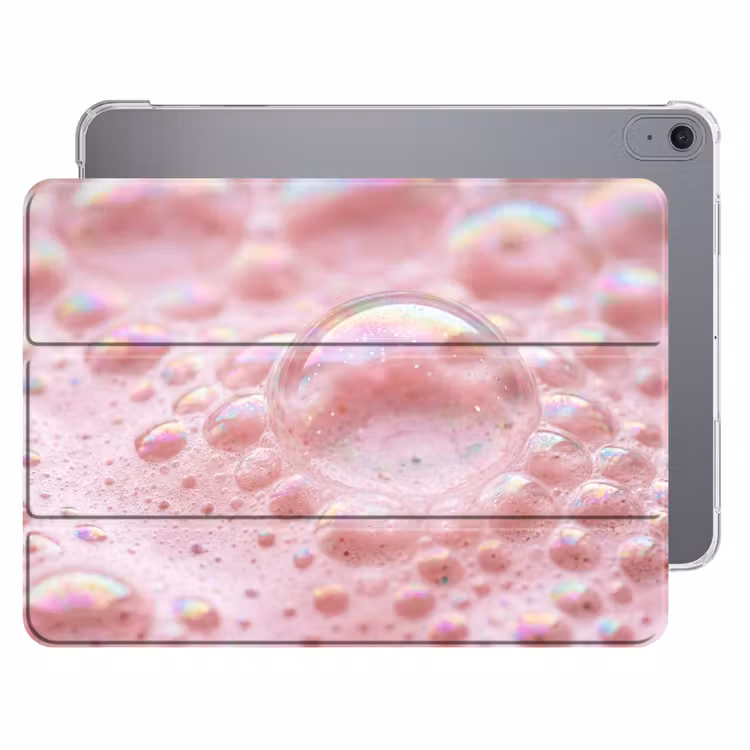iPad hoes - Schuim - Structuur - Roze — 1