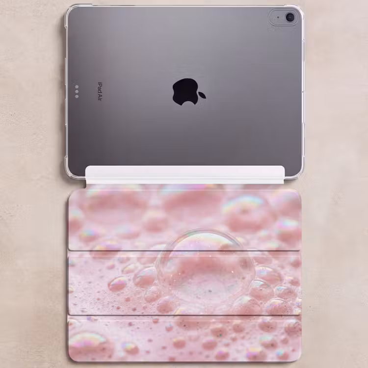 iPad hoes - Schuim - Structuur - Roze — 6