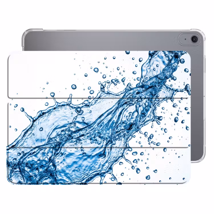 iPad hoes - Spash - Water - Blauw — 1