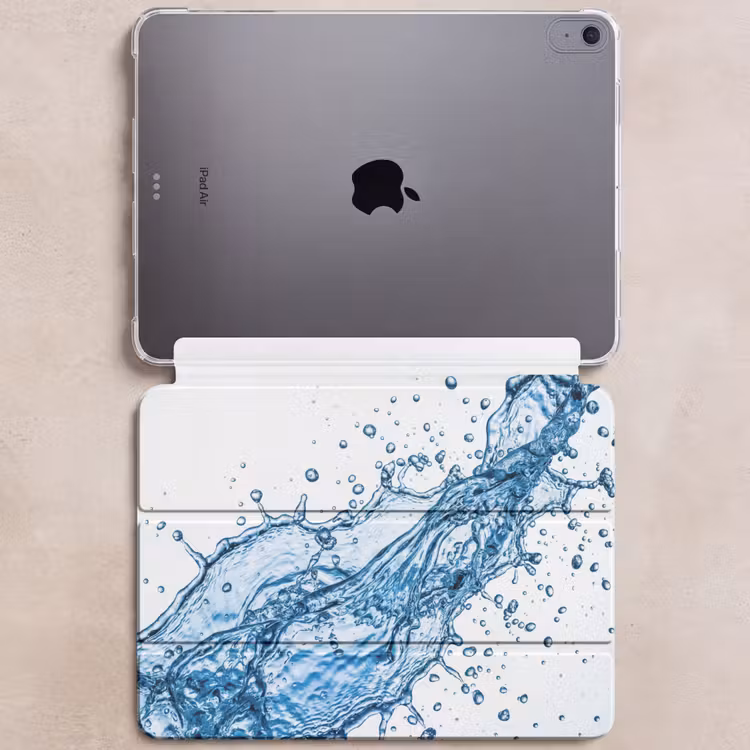 iPad hoes - Spash - Water - Blauw — 6