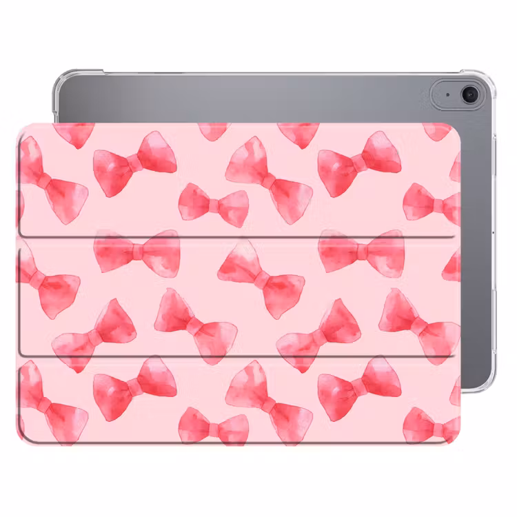 iPad hoes - Strikken - Aquarel - Roze — 1