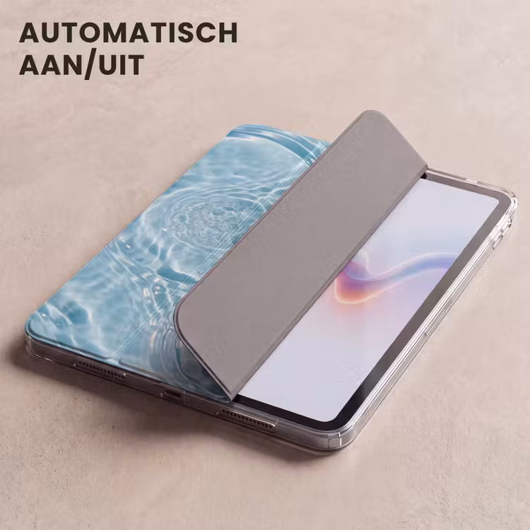 iPad hoes - Water - Blauw - bubbels — 5