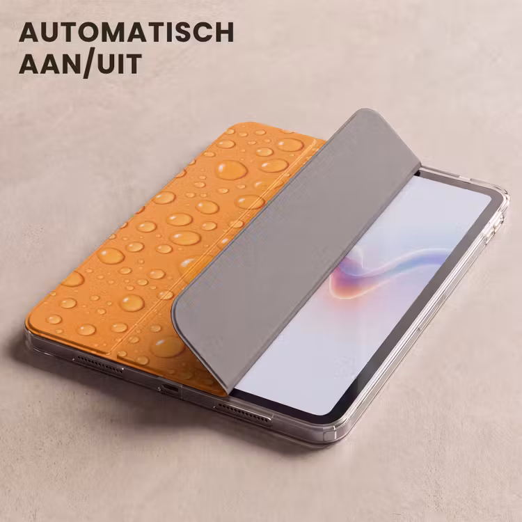 iPad hoes - Water - Druppels - Oranje — 5