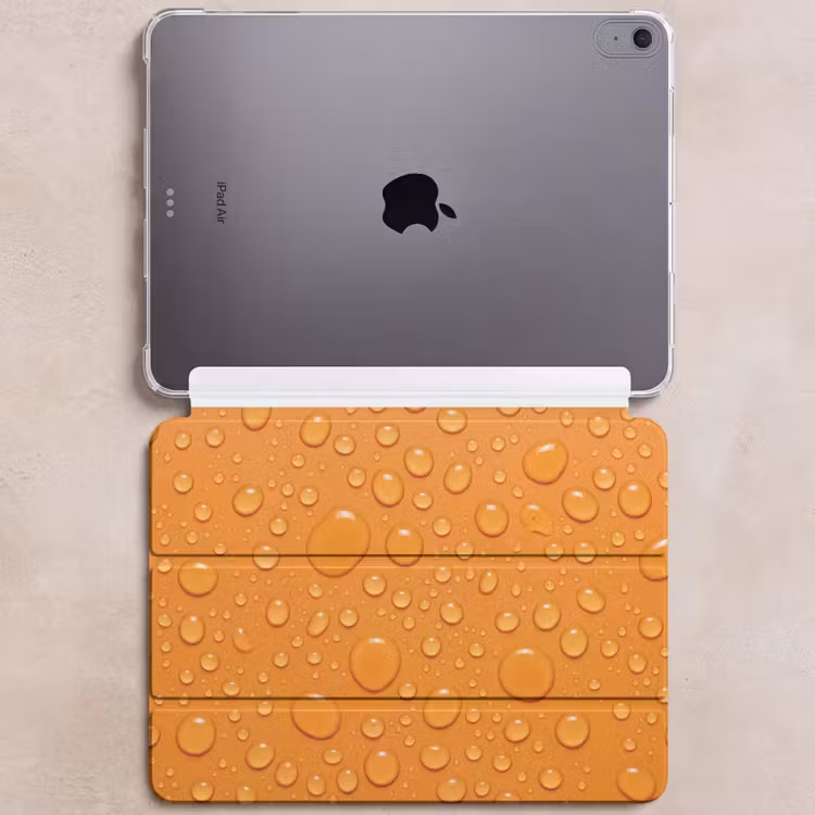 iPad hoes - Water - Druppels - Oranje — 6