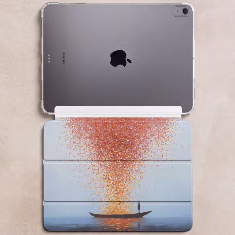 iPad hoes - Wolk - Confetti - Boot - Wateroppervlakte — 6