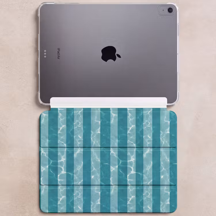 iPad hoes - Zwembad - Strepen - Groen — 6