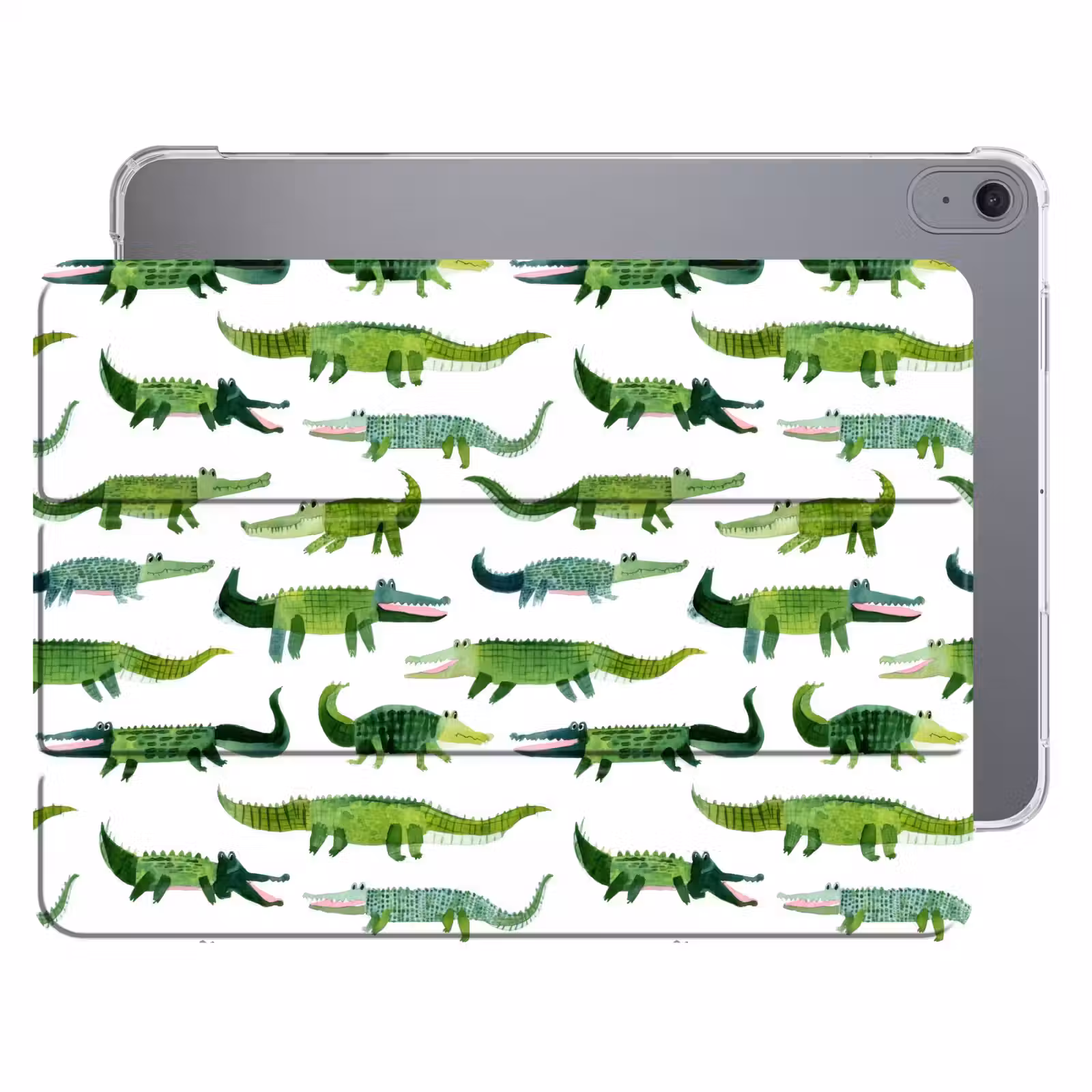 iPad hoes - krokodillen - Speels - Groen — 1
