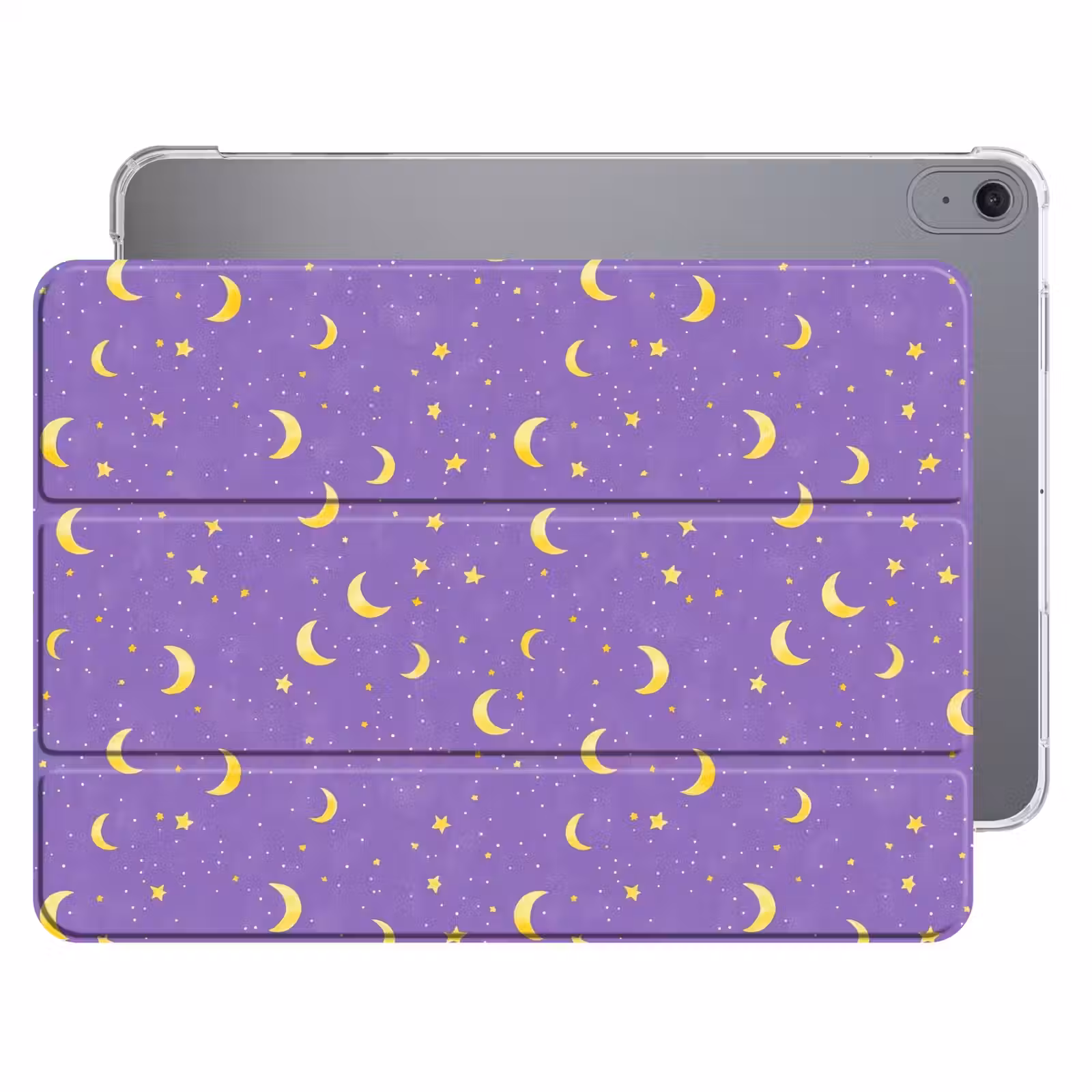 iPad hoes - Manen - Sterren - Paars — 1