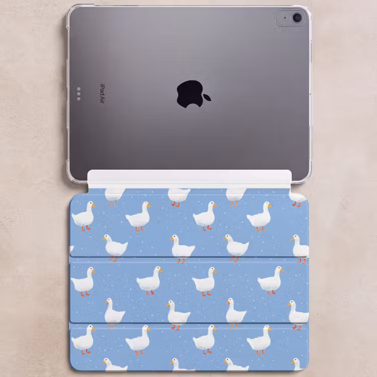 iPad hoes - Ganzen - Elegant - Blauw — 6