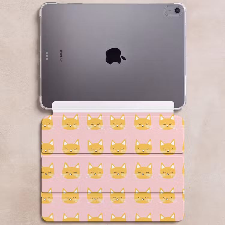 iPad hoes - Katten - Patroon - Roze — 6