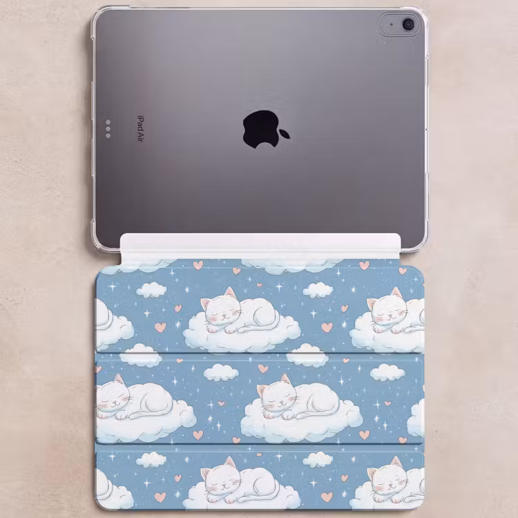 iPad hoes - Kitten - Wolken - Blauw — 6