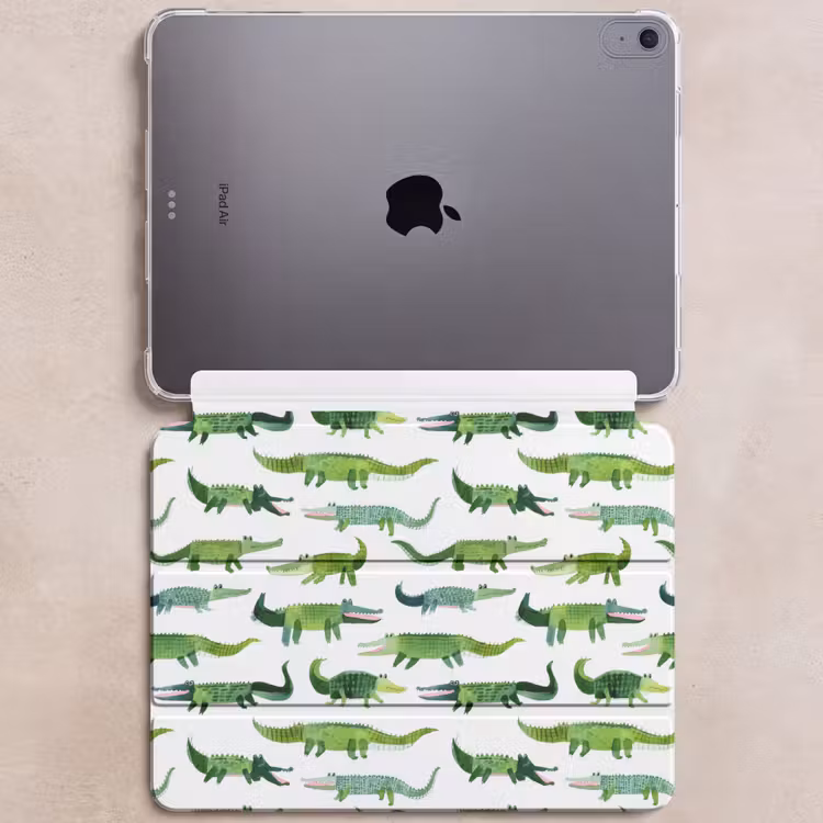 iPad hoes - krokodillen - Speels - Groen — 6