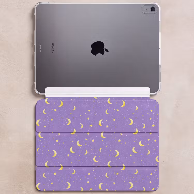 iPad hoes - Manen - Sterren - Paars — 6