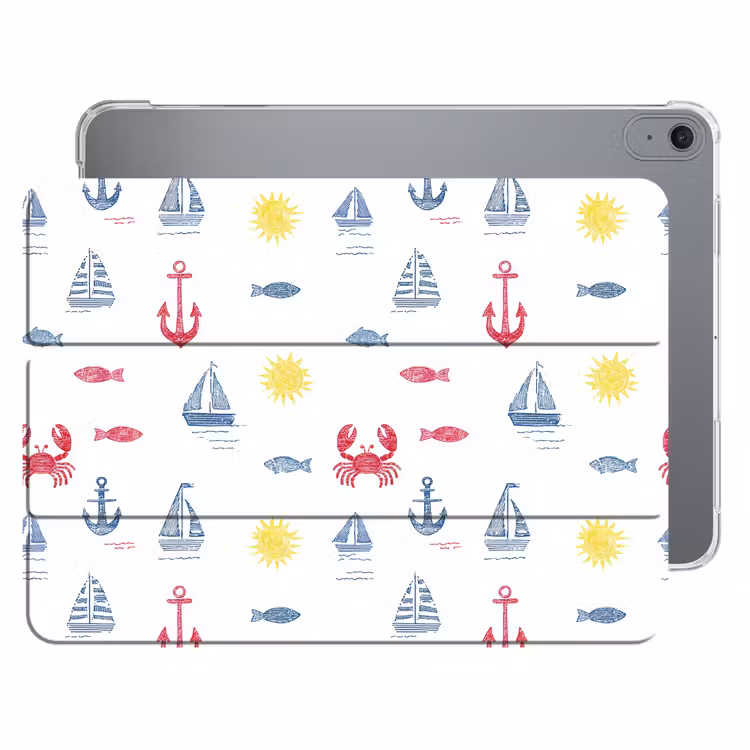 iPad hoes - Nautisch - Illustraties - Kleurrijk — 1