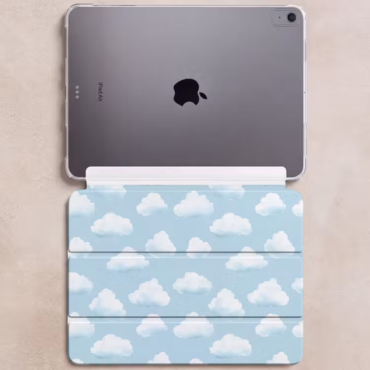 iPad hoes - Wolken - Illustratie - Blauw — 6