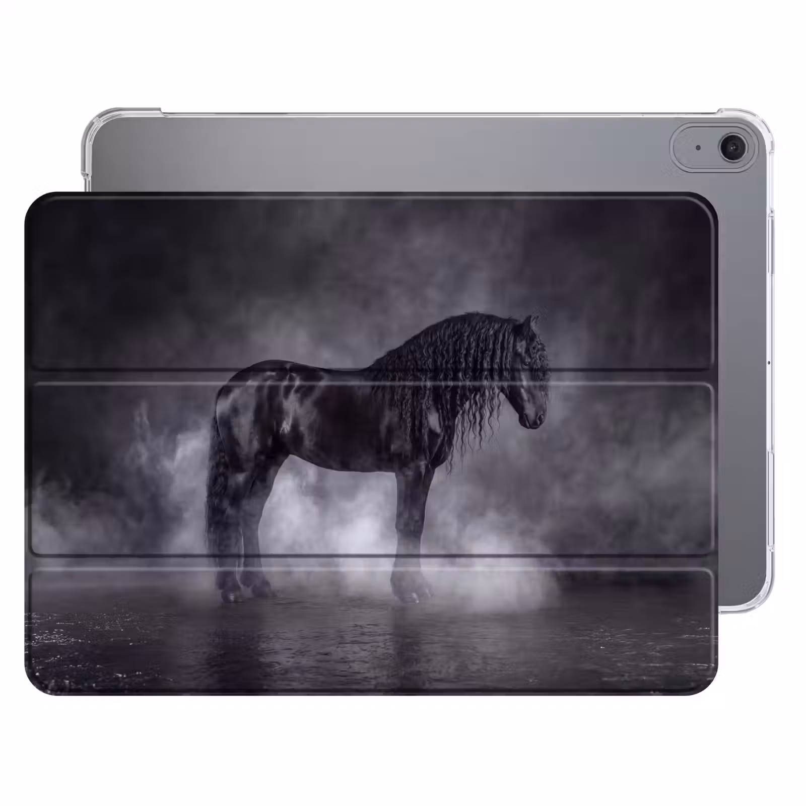 iPad hoes - Paard - Magisch - Zwart — 1