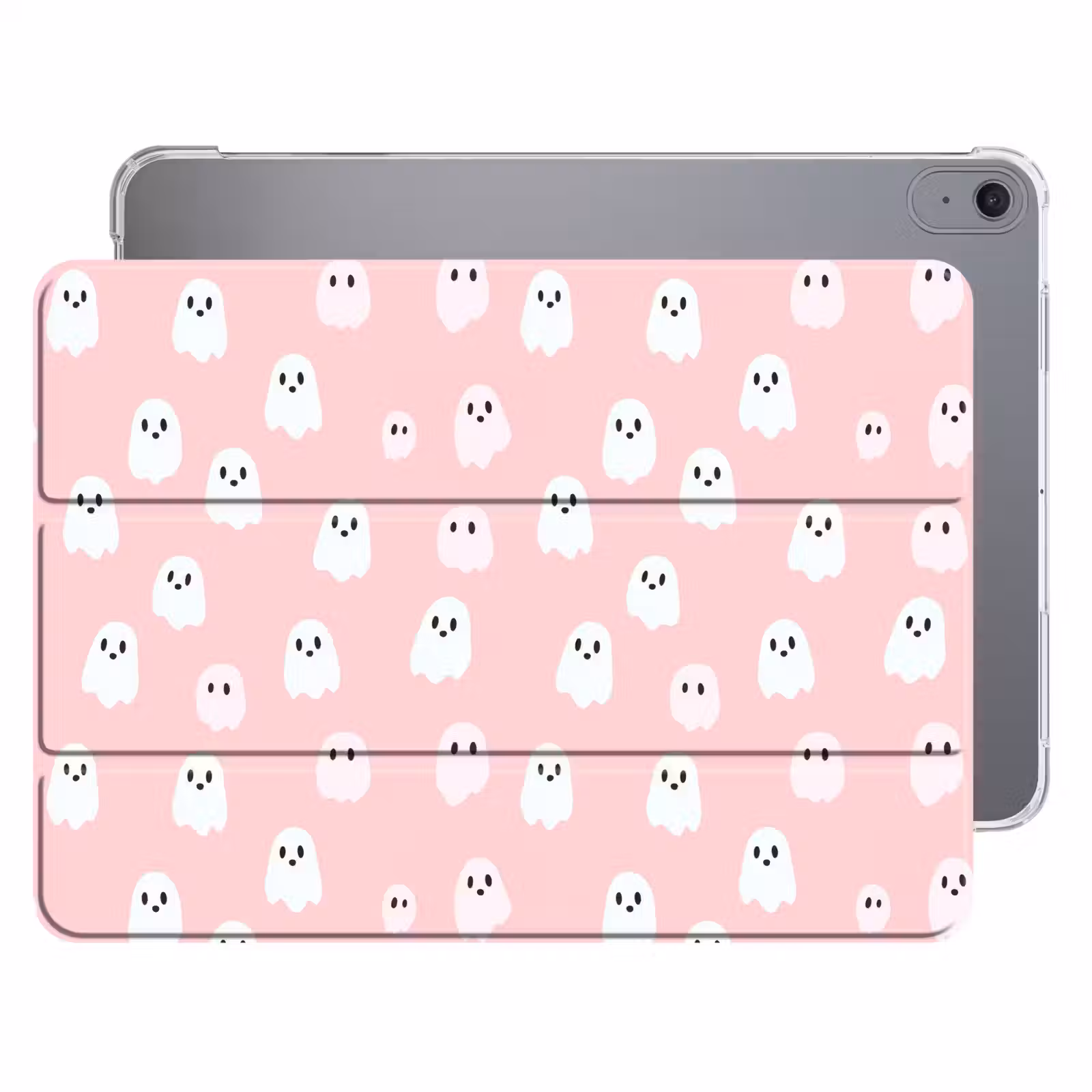 iPad hoes - Spookjes - Patroon - Roze — 1