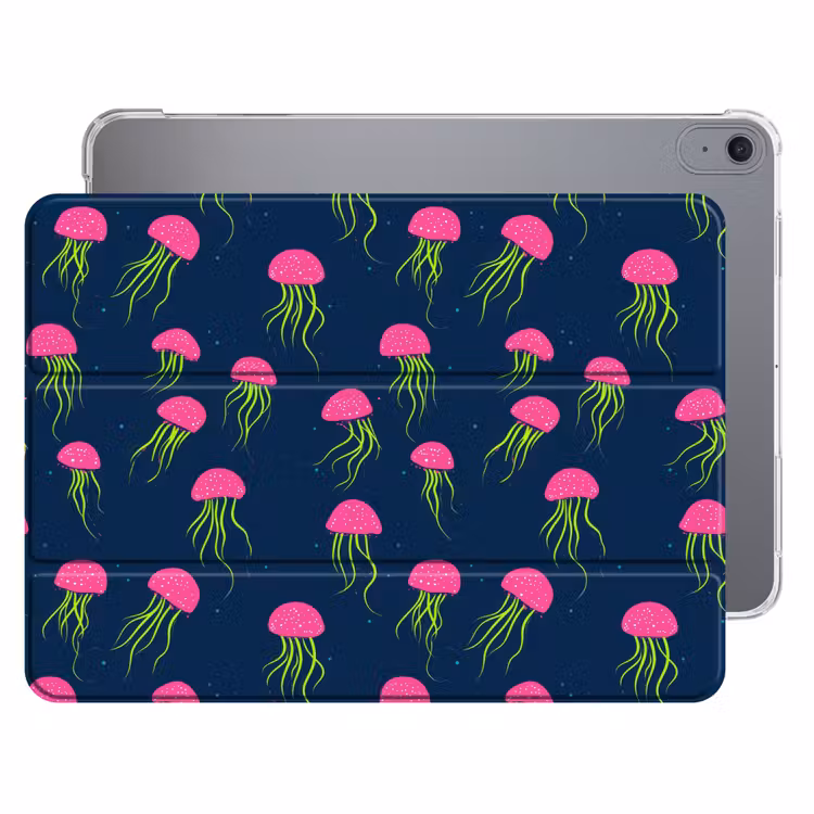 iPad hoes - Kwallen - Diepzee - Neon — 1