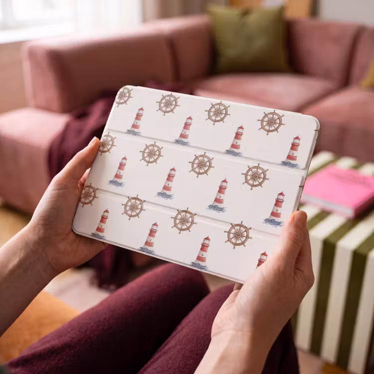 iPad hoes - Nautisch - Klassiek - Rood — 4