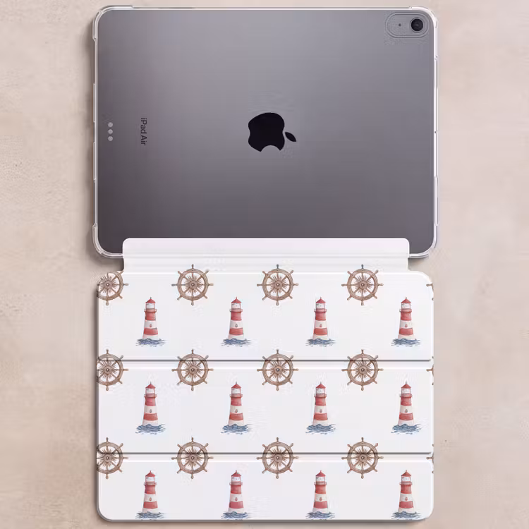 iPad hoes - Nautisch - Klassiek - Rood — 6