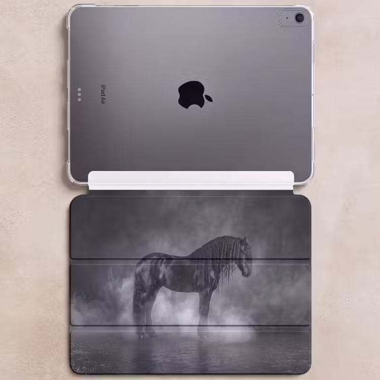 iPad hoes - Paard - Magisch - Zwart — 6