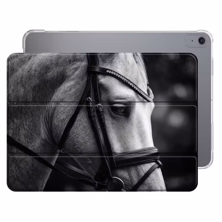 iPad hoes - Paard - Schimmel - Portret — 1