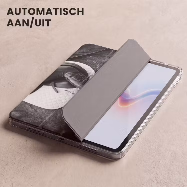 iPad hoes - Paard - Sport - Zwart - Wit — 5