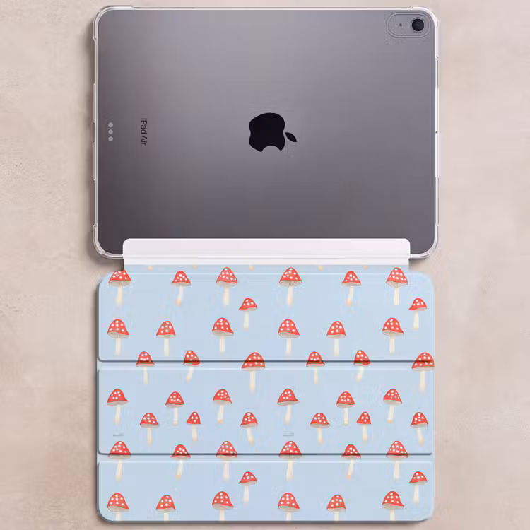 iPad hoes - Paddenstoel -Sprookje - Blauw — 6