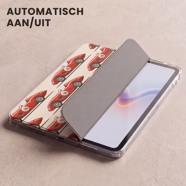 iPad hoes - Raceauto - Retro - Rood — 5