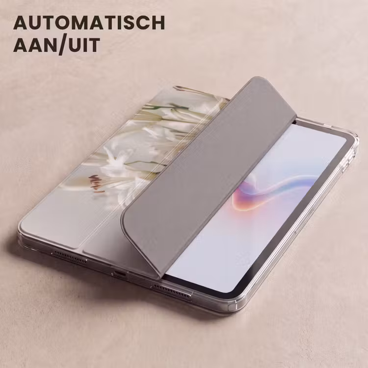 iPad hoes - Lelies - Boekte - Wit - Meeldraden — 5