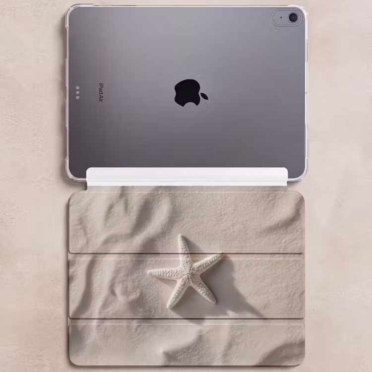 iPad hoes - Strand - Zeester - Zand - Beige — 6