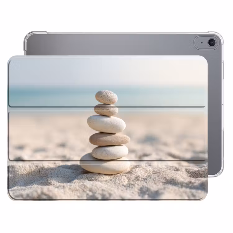 iPad hoes - Stenen - Stapel - Zand - Zee — 1