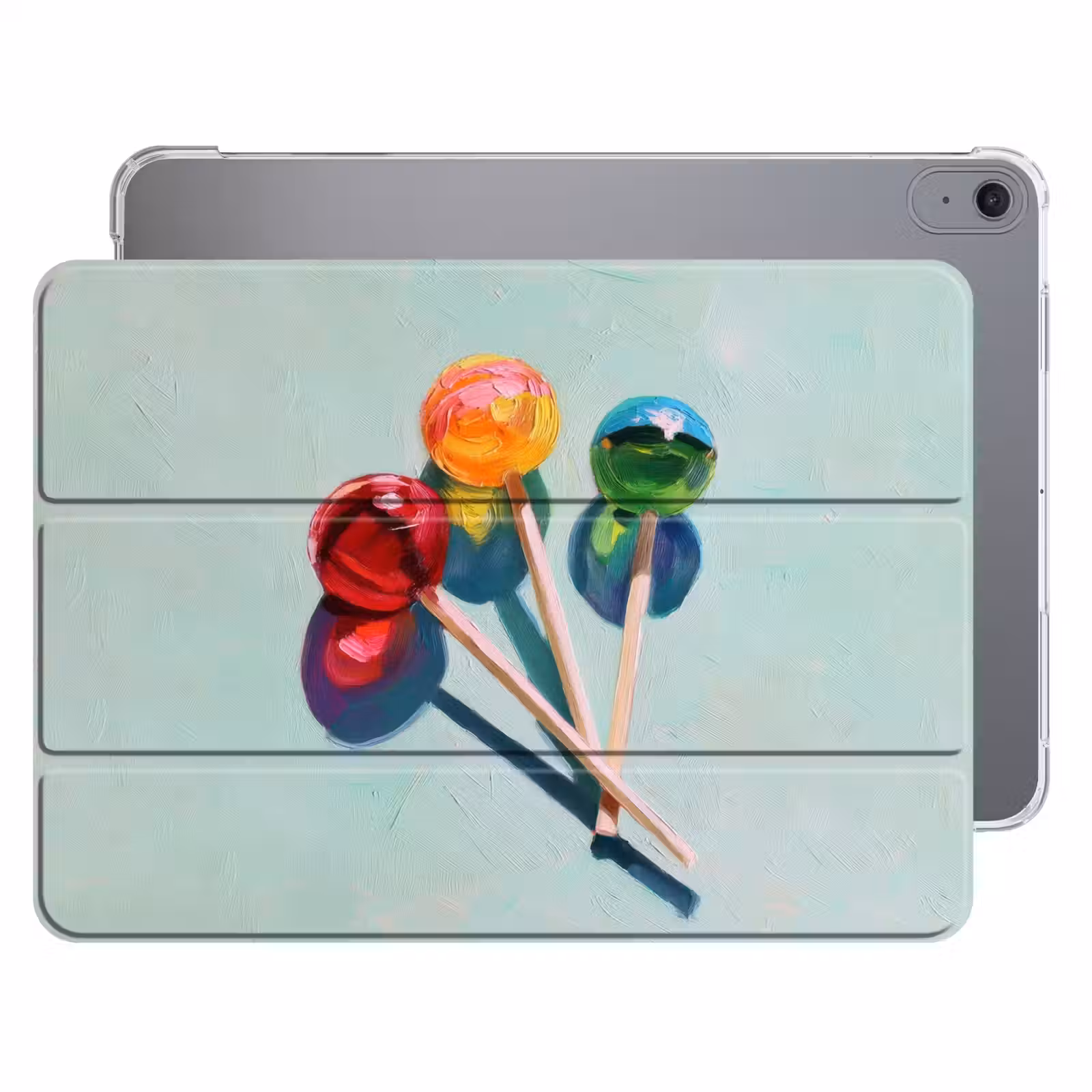 iPad hoes - Lollys - Schaduw - Drie - Blauw — 1